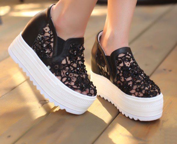 Platform Ayakkabı Kombinleri