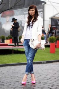 en güzel kot pantolon kombinleri