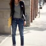 paçası kıvrık kot pantolonlar