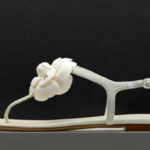 Chanel beyaz sandalet modeli