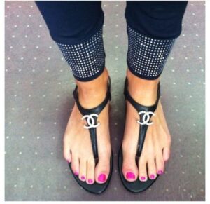 düz taban sandalet modelleri