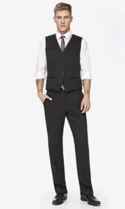 en tarz yelekli takım elbie modelleri