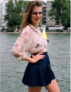 yüksek bel etek modeli