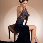 dantelli abiye elbise modelleri