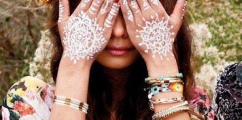 modern kına dövme modelleri