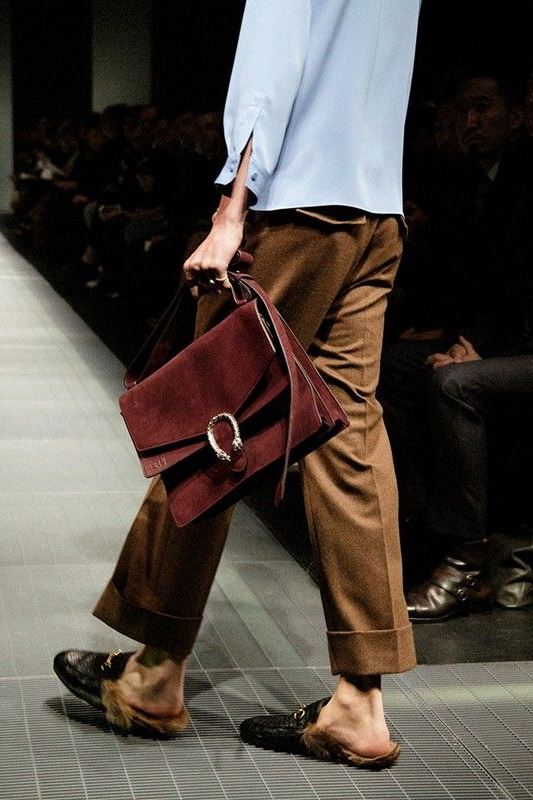 Kürklü kürklü kadı terlik modelleri