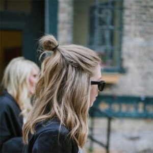 en trend günlük topuz modelleri