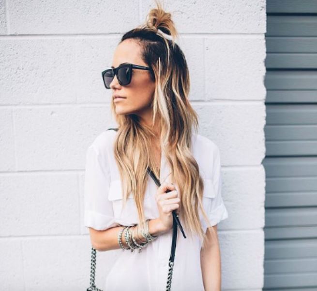 yarım topuz saç modelleri nasıl yapılır