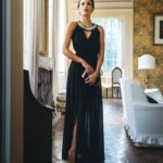 siyah abiye elbise modeli