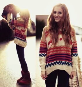 kalın salaş kazak modelleri