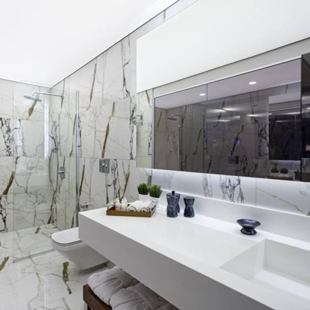 modern banyo duvar kaplaması tasarımları