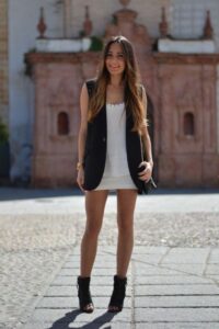 kolsuz blazer ceket elbise kombini