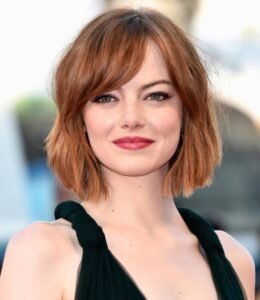 küt kesim kısa saç modeli