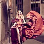 kırmızı elbise modası