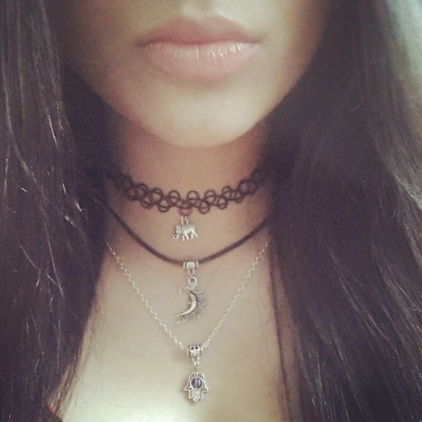 Choker kolye modelleri