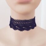 dantel tasma kolye modeli