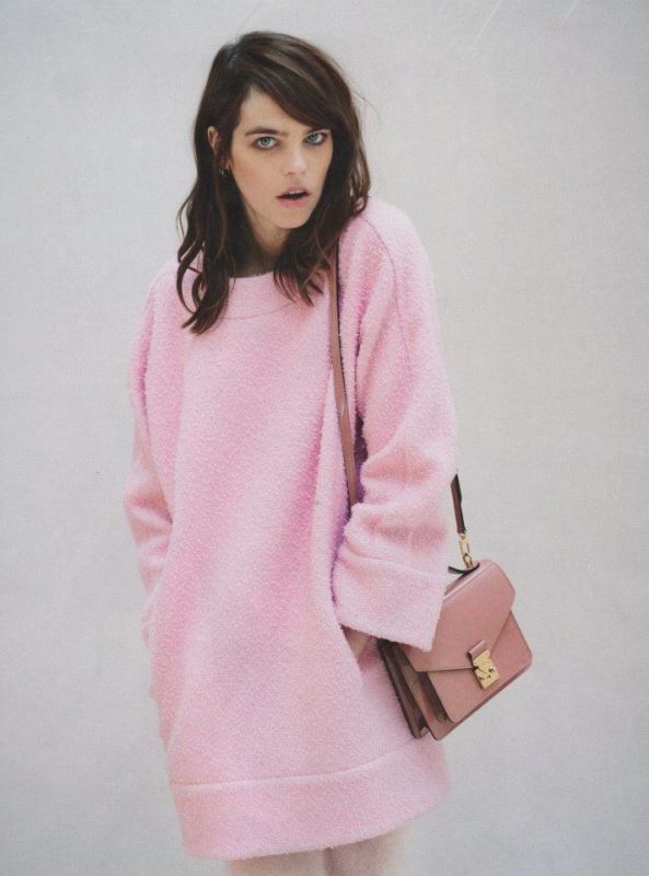 pembe oversize kazak