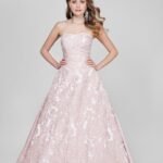 prenses tarzı abiye elbise modeli