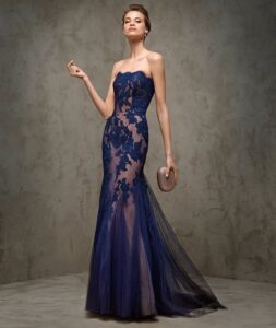 uzun mezuniyet elbise modeli