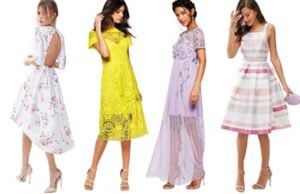 yaz düğünleri için abiye elbise modelleri