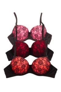 destekli dantel sütyen