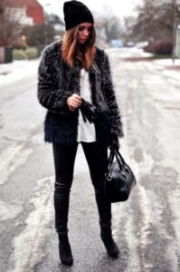 2018 kış mont modelleri