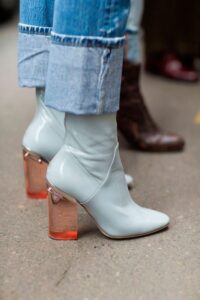 renkli topuk bot modelleri