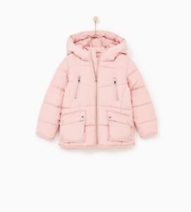 zara kız çocuk pembe mont modeli