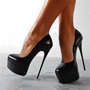 platform topuklu ayakkabı modeli