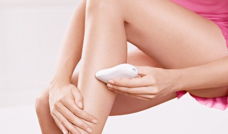 Epilatörlerle tüyleri almak