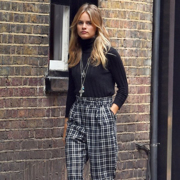 Ekose pantolon kombinleri