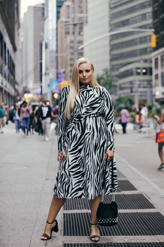 büyük beden elbise modeli