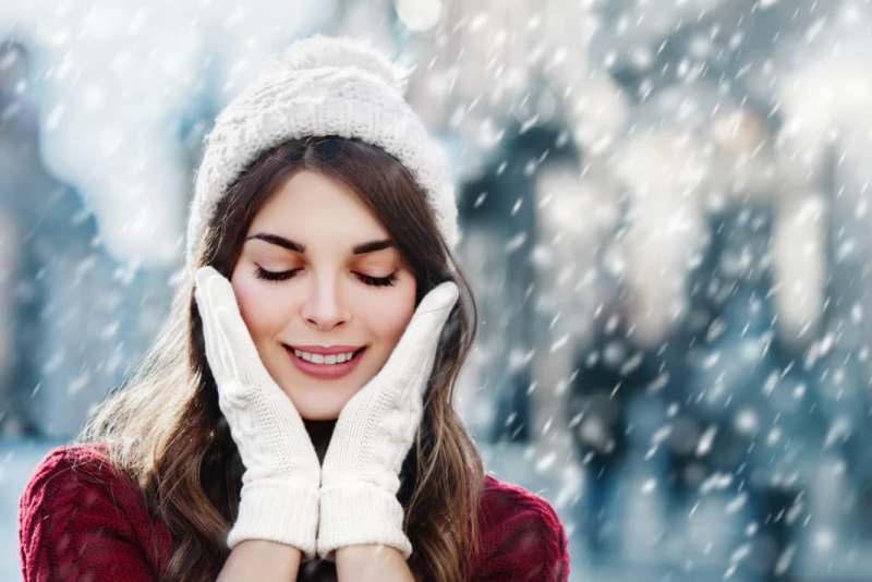 kışın cilt kuruluğu