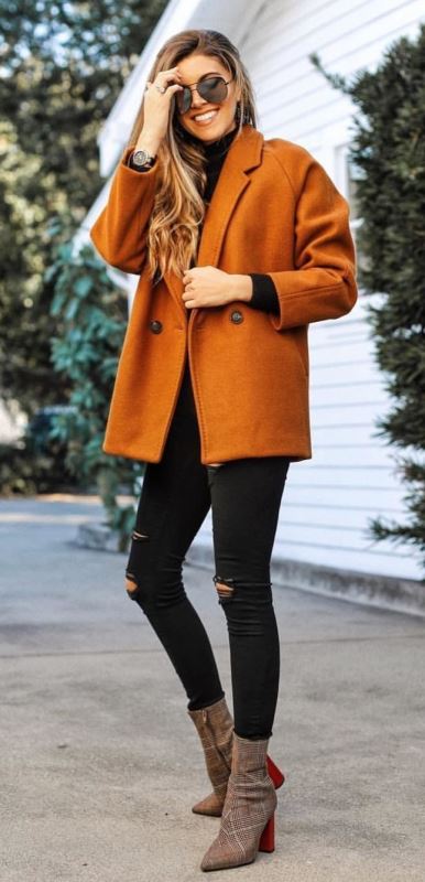 Turuncu kıyafet modelleri