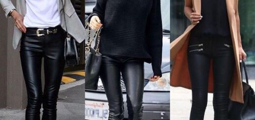 Deri pantolon kombinleri