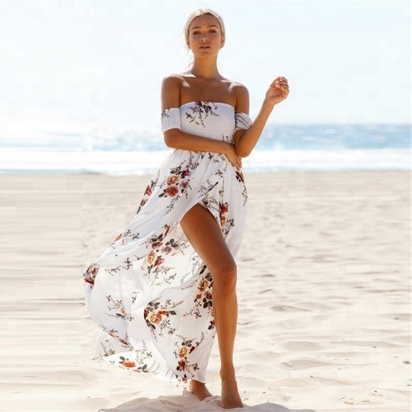 En Tarz Plaj Elbisesi Modelleri