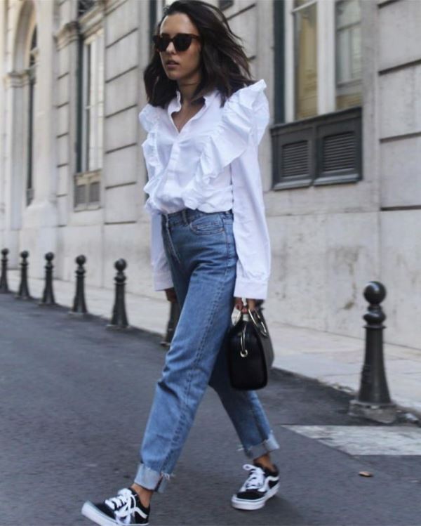 firfirli bluz modeli