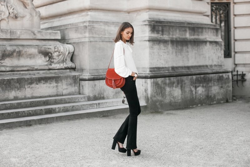 paltform topuklu ayakkabi kombini