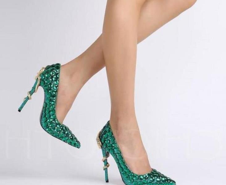 payetli abiye ayakkabi modeli