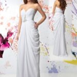 beyaz uzun mezuniyet elbiseleri