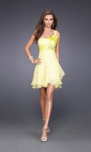 çok şık kısa abiye elbise modelleri