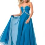 mavi mezuniyet elbisesi