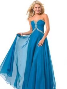 mavi mezuniyet elbisesi