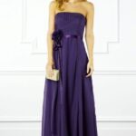 mor uzun mezuniyet elbisesi modeli