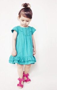 zara kız çocuk elbise modeli