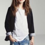 zara kız çocuk yırtık kot pantolon modeli