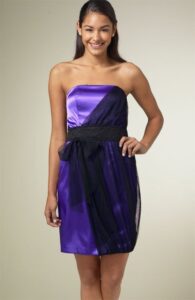 zayıf gösteren kısa abiye elbise modelleri