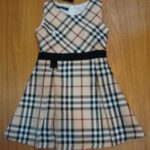 burberry kız bebek elbise