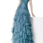 mavi sünnet annesi elbisesi