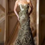 şık sünnet annesi abiye elbise modeli